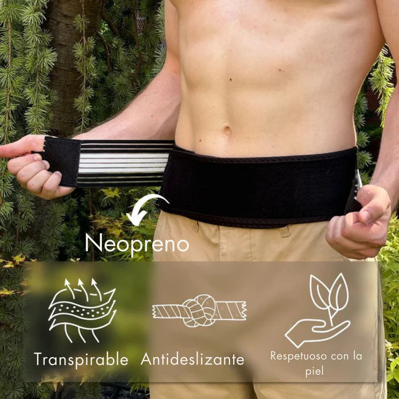 PostureX® Cinturón Ortopédico – Soporte y Alivio para tu Espalda