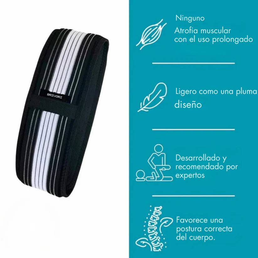 PostureX® Cinturón Ortopédico – Soporte y Alivio para tu Espalda
