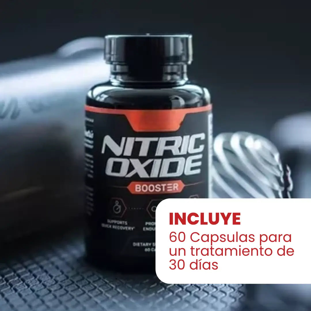 NITRIC OXIDE BOOSTER - Maximiza tu fuerza y resistencia