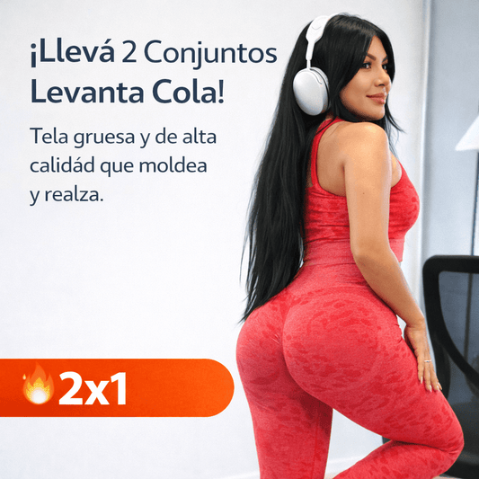 Conjunto levanta cola - Moldea tu figura - LLEVA 2X1: $109.900