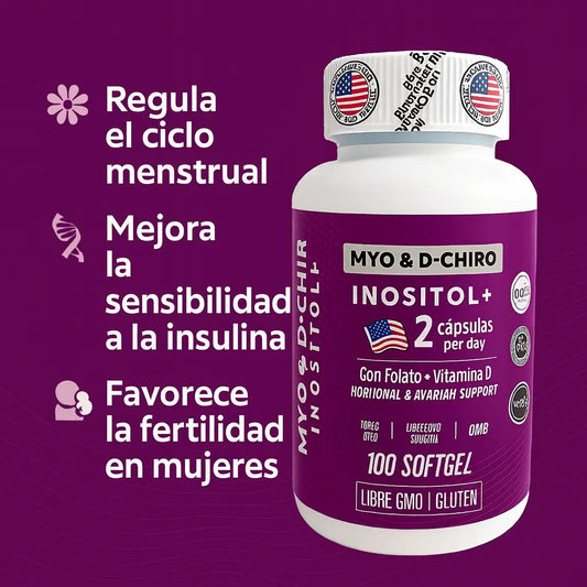 Inositol – Equilibrio hormonal, claridad mental y apoyo metabólico femenino