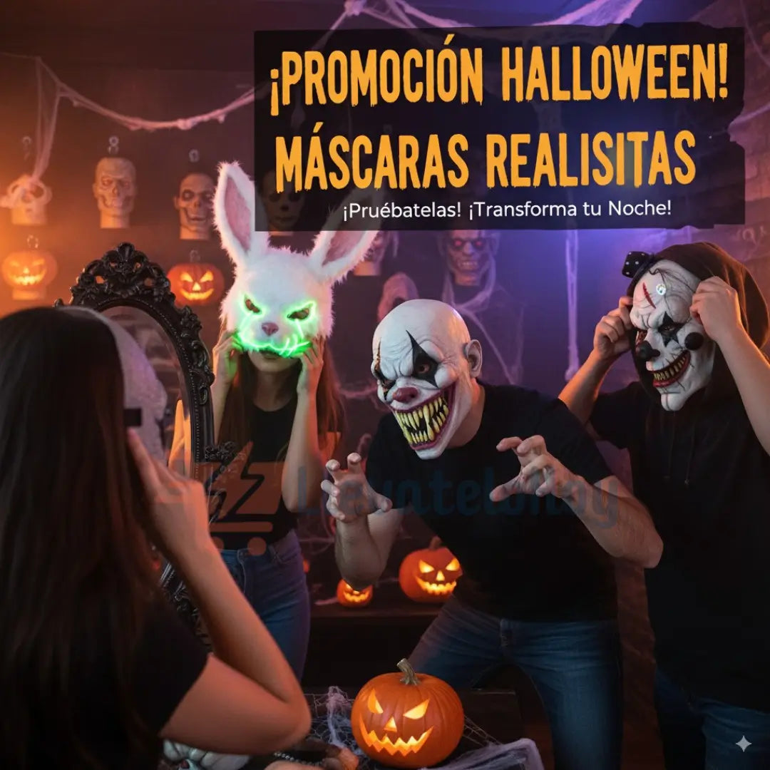 Las mejores máscaras para hacer tu halloween el mejor