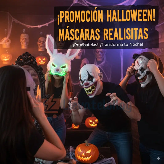 Las mejores máscaras para hacer tu halloween el mejor