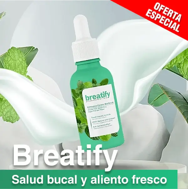 Breatify Gotas Para Mal Aliento - Oferta 2x1